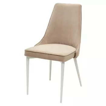 Стул #5, велюр/ белый каркас M-City 461MC03822