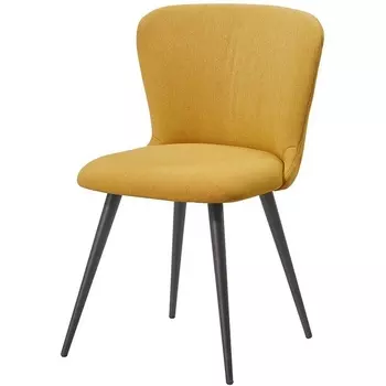 Стул 9-163A желтый LFYF-28/черный ESF 9-163AYELLOW