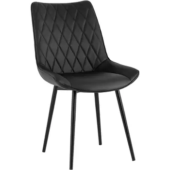 Стул экокожа черный Stool Group Дарвин УТ000036042