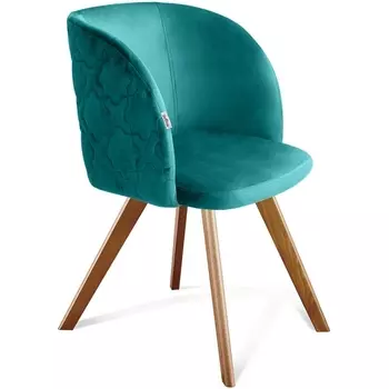 Стул альпийский бирюзовый/светлый орех Sheffilton SHT-ST33-1/S39 6706054702