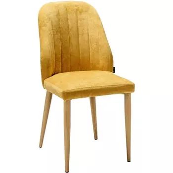 Стул Alen Желт/Натуральный Дуб R-Home арт.4101270h_ЖелтНДуб