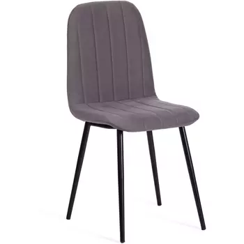 Стул ARC / 1 шт. в упаковке (Велюр,Металл /Темно-серый,Черный) Tetchair