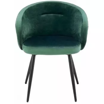 Стул Aurora Luminary Hesby (Металл/Велюр, Зеленый) арт.HSBI_DC115_green