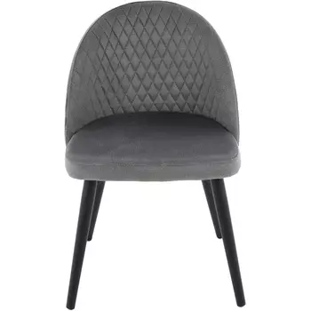 Стул Аврора Белиз, Черный муар/Monolit Grey