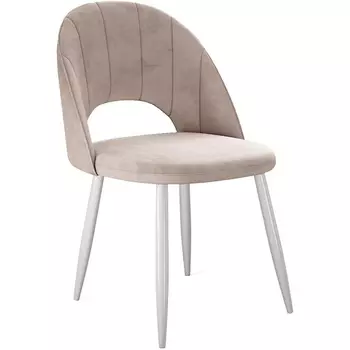 Стул B03 BEIGE, ножки белые Dikline 00-00059227