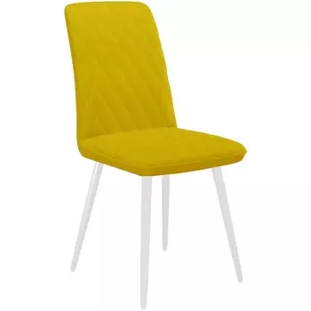 Стул B16 YELLOW /ножки белые Dikline 00-00058023