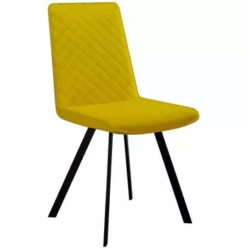 Стул B16 YELLOW, ножки черные Dikline 00-00058124