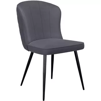 Стул B28 ANTRACITE, ножки черные Dikline 00-00060792