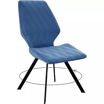 Стул B8 BLUE поворотный/ ножки черные Dikline 00-00062074