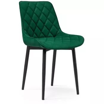 Стул Notta на металлокаркасе Баодин Б/К зеленый / черный 517117