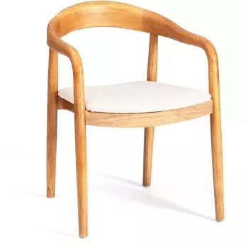 Стул BALDUR Tetchair (Дерево вяз,Лен/Бежевый) арт.24407