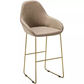 Стул бар Kent Браун/Линк Золото R-Home арт.4101198h_БраунЗолот_БАР