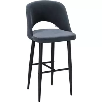 Стул Бар.Lars Diag grey/черный R-Home арт.410220142h_Diag grey_черн_БАР