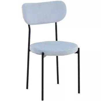 Стул Барбара велюр серо-голубой Stool Group УТ000028055