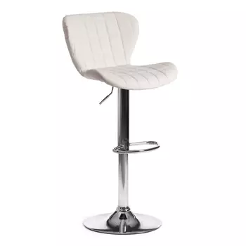 Стул барный AVIONIC (mod. KY712A) белый/хром (металл/экокожа) Tetchair 113664 15095