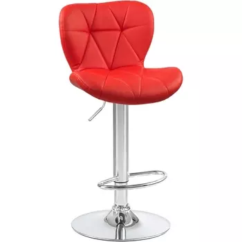 Стул барный BARNY (красный) (Dobrin)