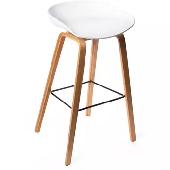 Стул барный белый Bradex Home Quadro FR 0088