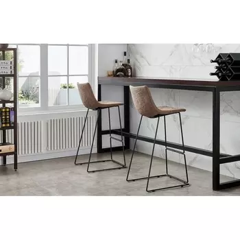 Стул барный CQ-8347B коричневый ESF кор2090