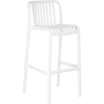 Стул барный Dobrin CHLOE BAR (белый)