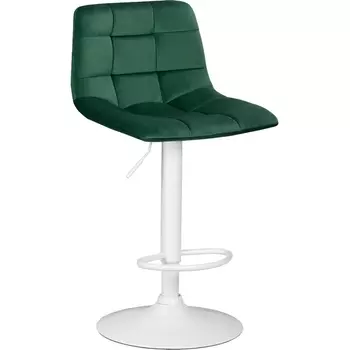 Стул барный DOBRIN TAILOR WHITE (зеленый велюр (MJ9-88)) Dobrin