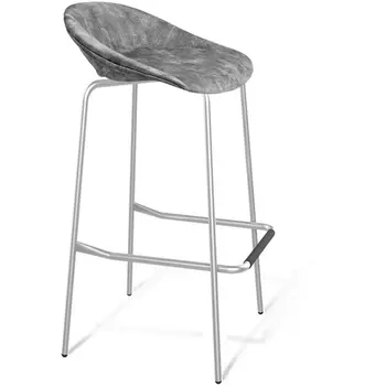 Стул барный дымный/хром лак Sheffilton SHT-ST19-SF1/S29 2718924001