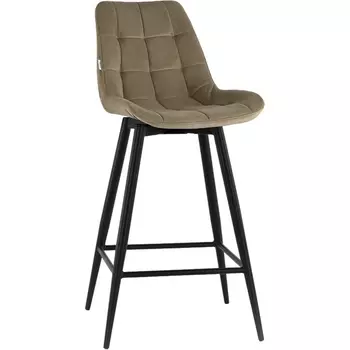 Стул барный Флекс с поворотным механизмом велюр капучино Stool Group арт.УТ000040034