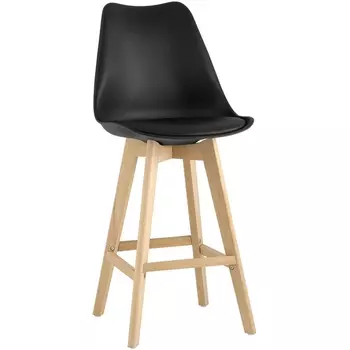 Стул барный Stool Group FRANKFURT черный УТ000025487