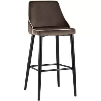 Стул барный Коби велюр коричневый (Stool Group)