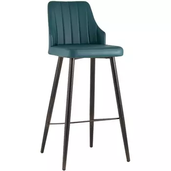 Стул барный Коналл экокожа темно-синий (Stool Group)