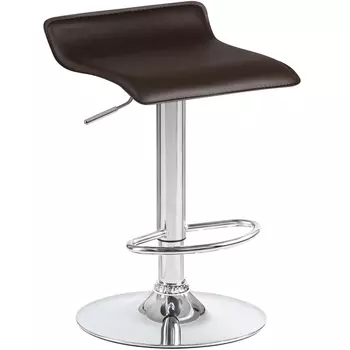 Стул барный (коричневый) Dobrin 3013-LM TOMMY TOMMY, цвет сиденья коричневый, основания хром