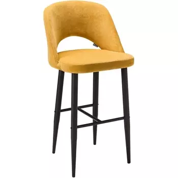 Стул барный Lars Сан R-Home арт.4101208h_ЖелтЧерн_Бар