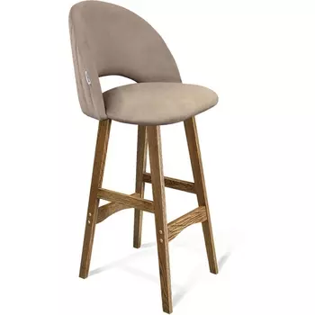 Стул барный латте/дуб коричневый брашированный Sheffilton SHT-ST34-1/S65 7327659501