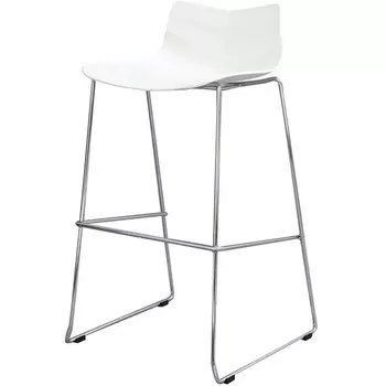 Стул барный LEAF-06 белый ESF white