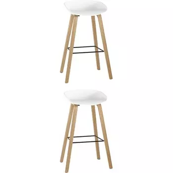Стул барный LIBRA БЕЛЫЙ 2 шт Stool Group (арт.УТ000038341)