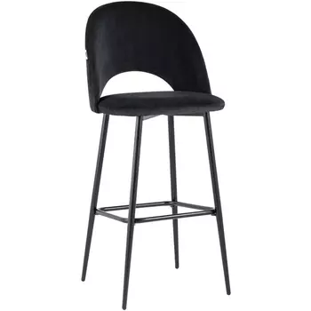 Стул барный Stool Group Меган велюр черный УТ000025285