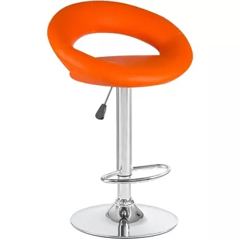 Стул барный MIRA (оранжевый) (Dobrin)