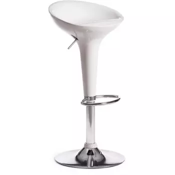 Стул барный NAIL (mod. KY801) / 1 шт. в упаковке Tetchair (Металл,Пластик/Белый,Хром) арт.19771