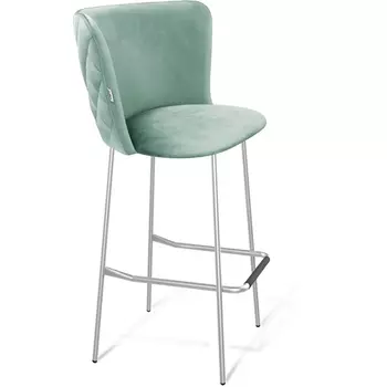 Стул барный нежная мята/хром лак Sheffilton SHT-ST36-3/S29 1843784502