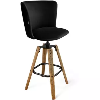 Стул барный ночное затмение/браш.коричневый/черный Sheffilton SHT-ST36/S93 7146121802