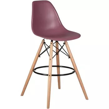 Стул барный (ножки светлый бук, цвет пыльная роза (NX-P-11)) Dobrin 638GPP-LMZL DSW BAR BAR, сиденья (NX-P-11), основания бук