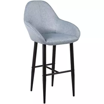 Стул барный R-Home Kent Грей/Черный