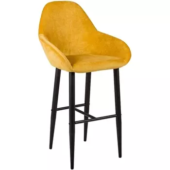 Стул барный R-Home Kent Желт/Черный