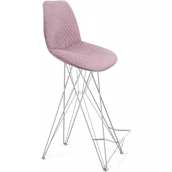Стул барный розовый зефир/хром лак Sheffilton SHT-ST29-C22/S66 5979917001