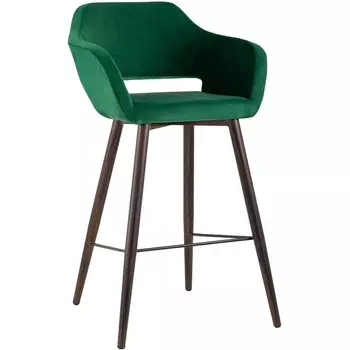 Стул барный Stool Group Саймон велюр темно-зеленый УТ000025184