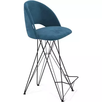 Стул барный Sheffilton SHT-ST34/S66 тихий океан/черный муар