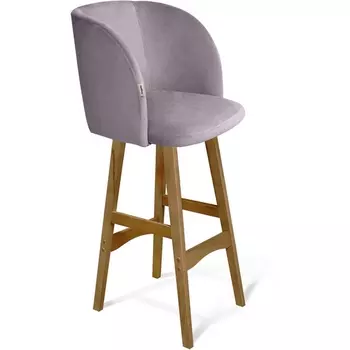 Стул барный SHT-ST33/S65 сиреневая орхидея/светлый орех от фабрики Sheffilton