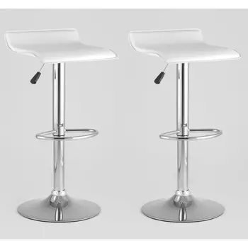 Стул барный Stool Group Хай-Тек белый 2 шт