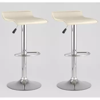 Стул барный Stool Group Хай-Тек бежевый 2 шт