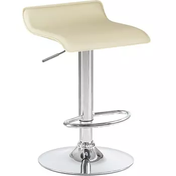 Стул барный (кремовый) Dobrin 3013-LM TOMMY TOMMY, цвет сиденья кремовый, основания хром
