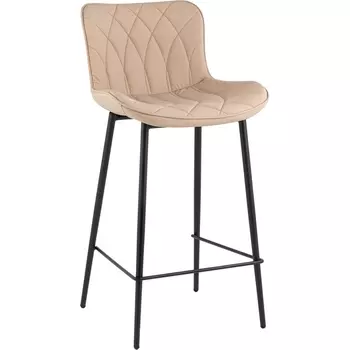 Стул барный Vault экокожа бежевый Stool Group арт.УТ000039348